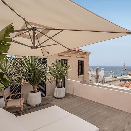 Faedra Residence Chrissi Akti Chania Exterior foto