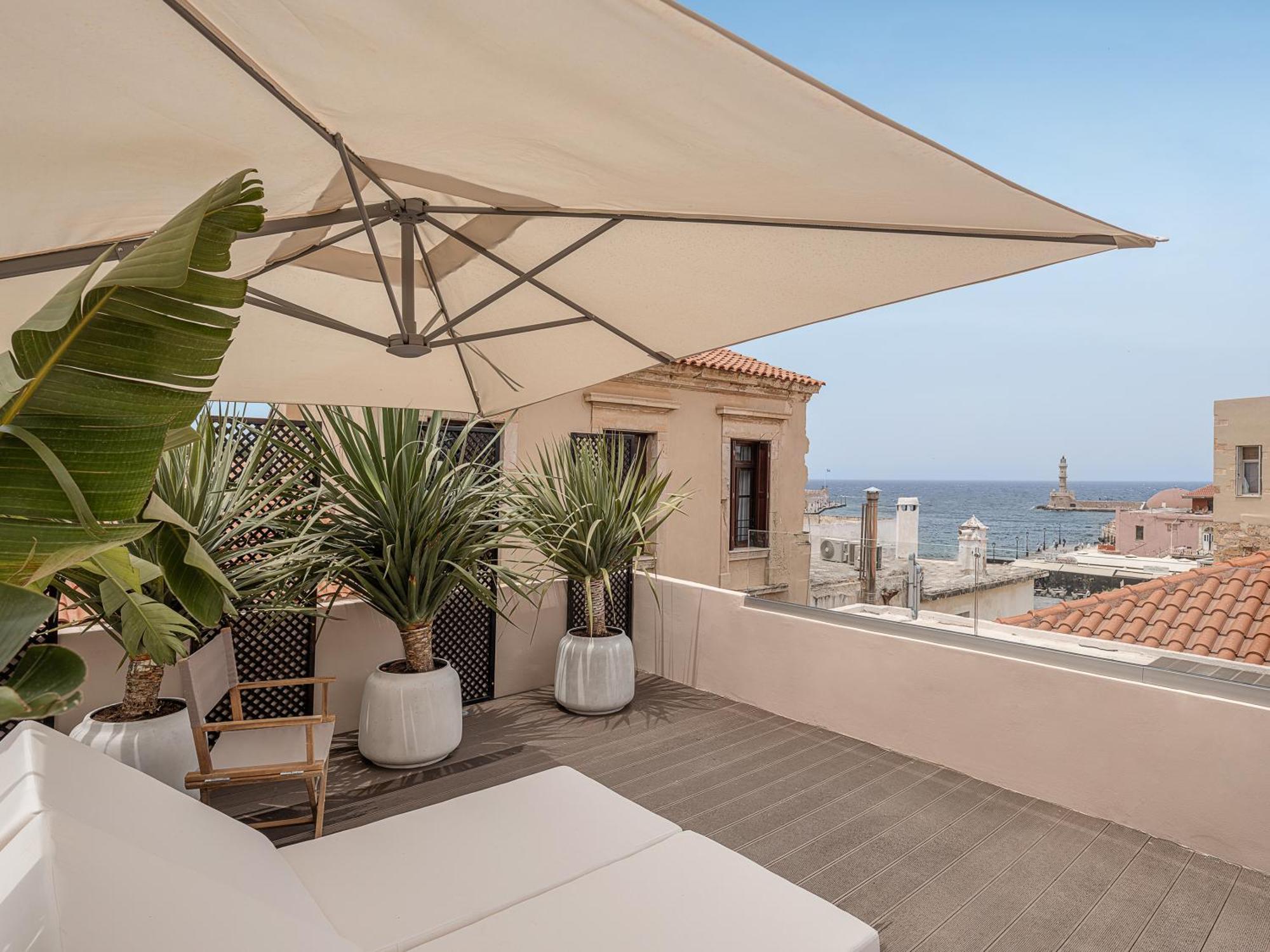 Faedra Residence Chrissi Akti Chania Exterior foto