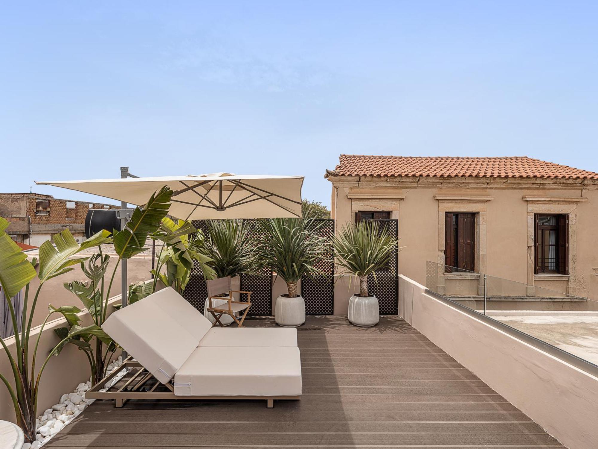 Faedra Residence Chrissi Akti Chania Exterior foto